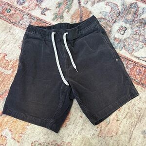 Vuori Corduroy DrawString Dark Gray Shorts Casual Everyday Mens Size Small